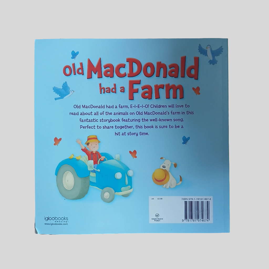 Old McDonald Had A Farm Book