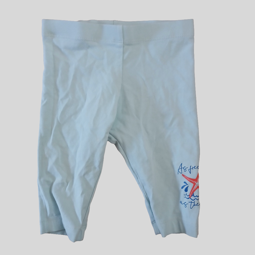 Lupilu Blue Starfish Shorts Age 12-24 months