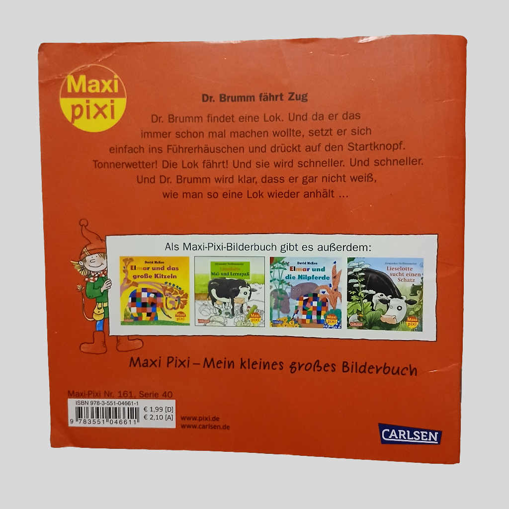 Dr Brumm Fährt Zug - in German