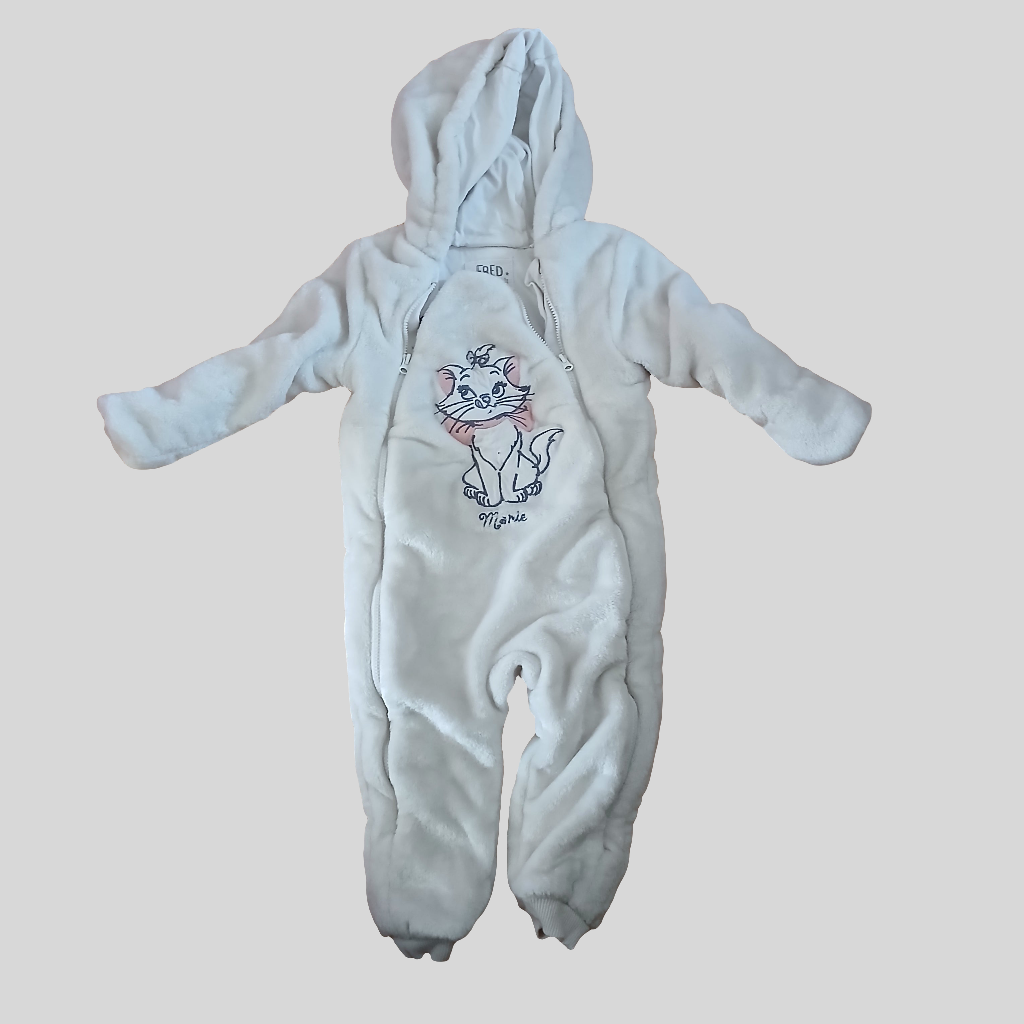 F&F Aristocats Snowsuit Age 12-18 months