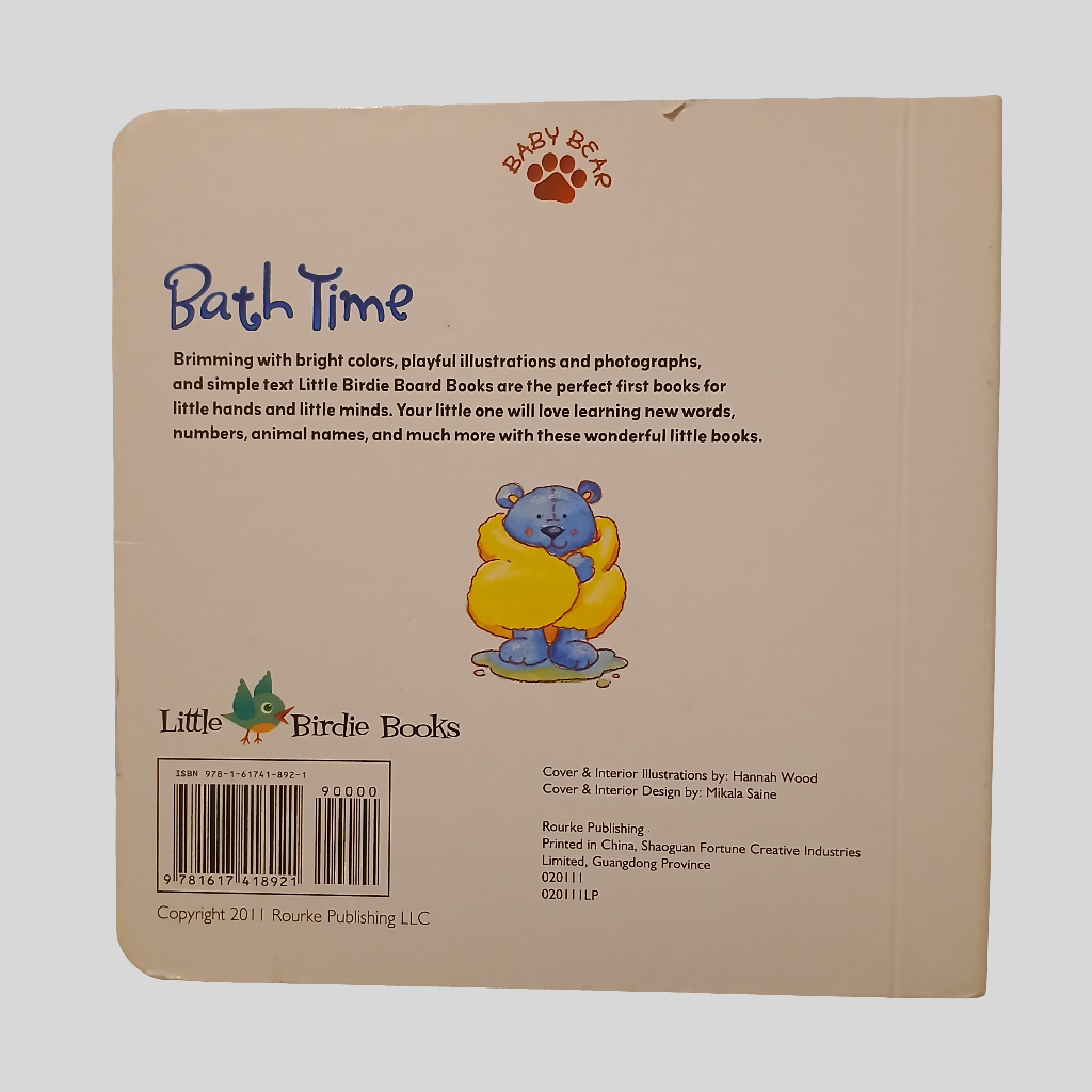 Bath Time Boardbook