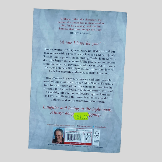 Rose Nicolson by Andrew Greig