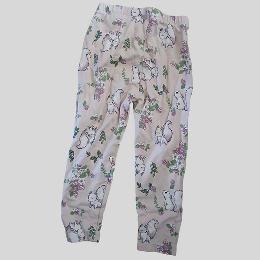"So Cute" Squirrel Leggings Age 2-3