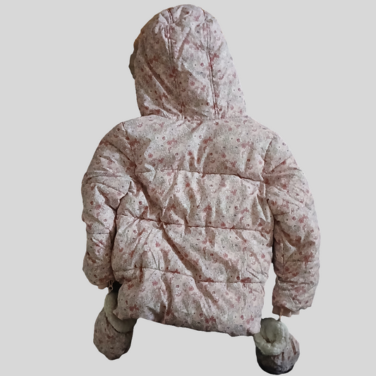 George Padded Coat With Mittens Age 4-5