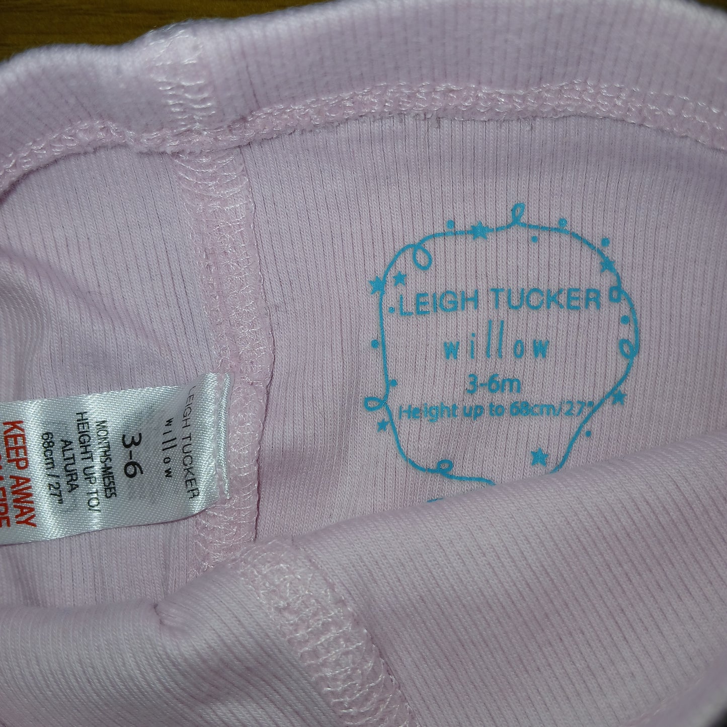 Leigh Tucker Willow Leggings Age 3-6 months