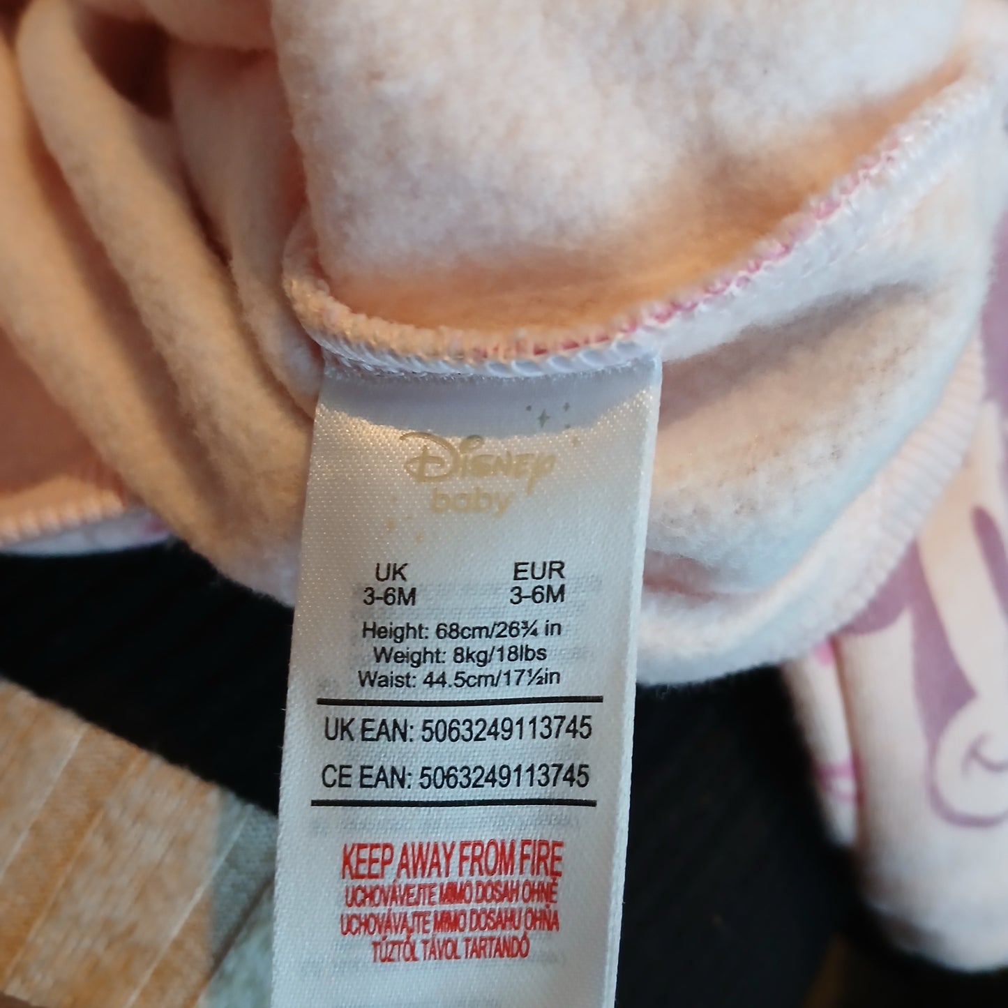 Disney Baby Jumper Age 3-6 months