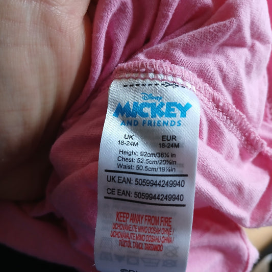 Disney Minnie Mouse Dress Age Age 18-24 months
