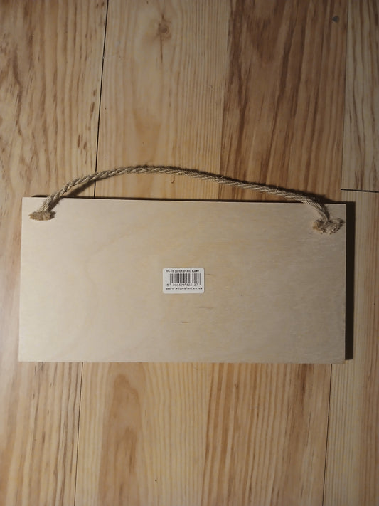 Cocker Spaniel Hanging Wall Plaque Sign