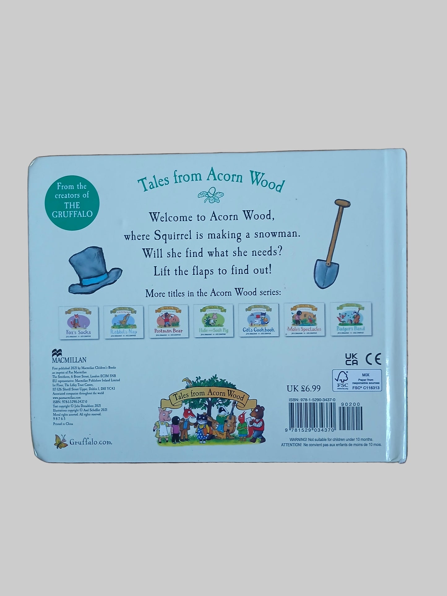 Squirrel's Snowman by Julia Donaldson