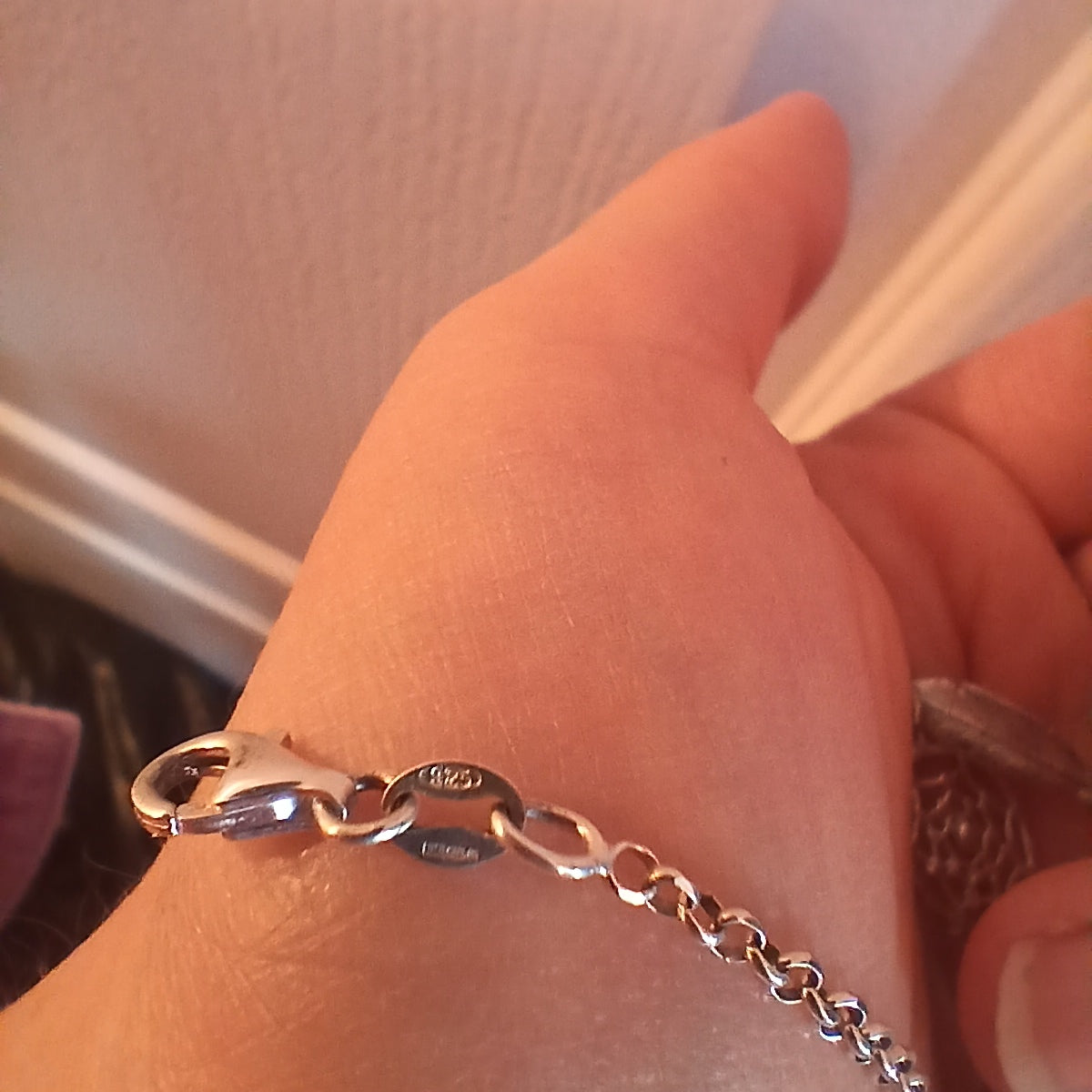 925 Silver Dream Catcher Feather Bracelet