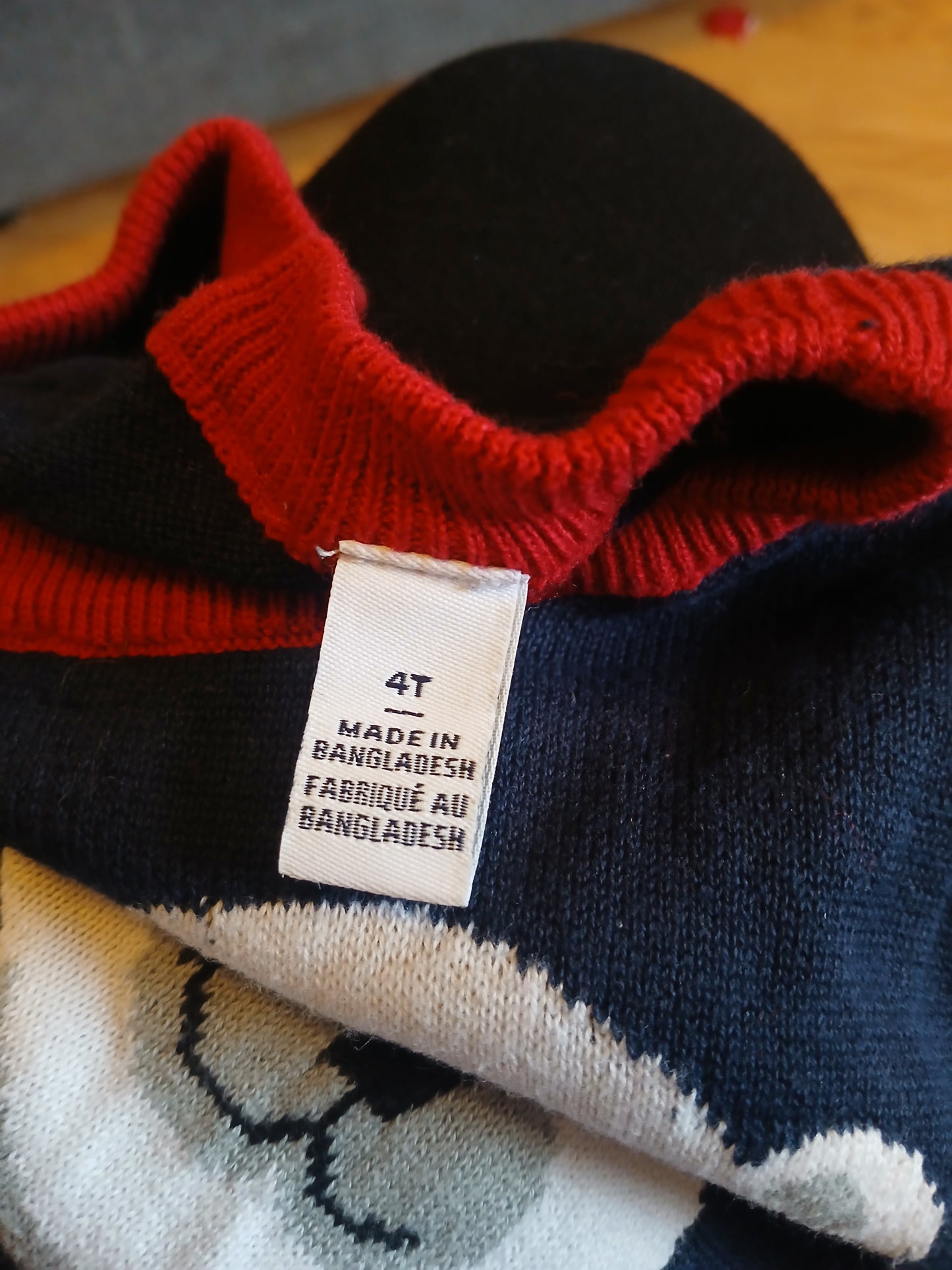 Polar Bear Christmas Jumper Age 4