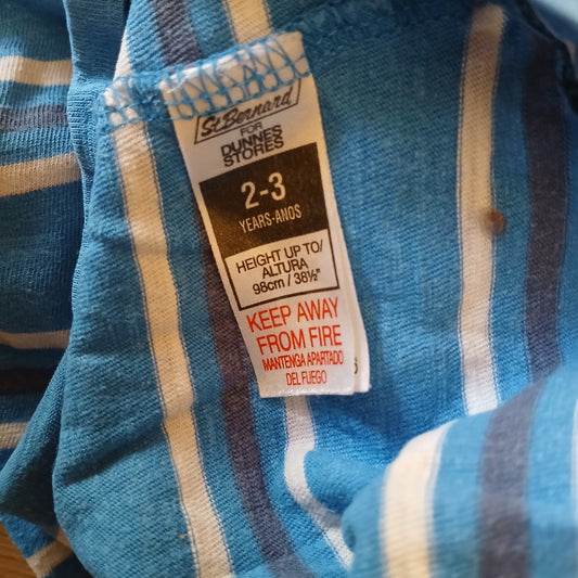 Dunnes Striped T-Shirt Age 2-3