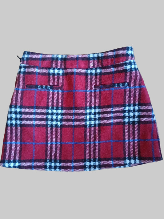 Dunnes Tartan Skirt Age 7