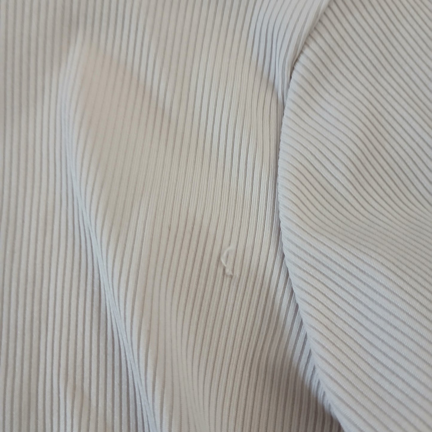 Shein White Polo Neck Top Age 2-3