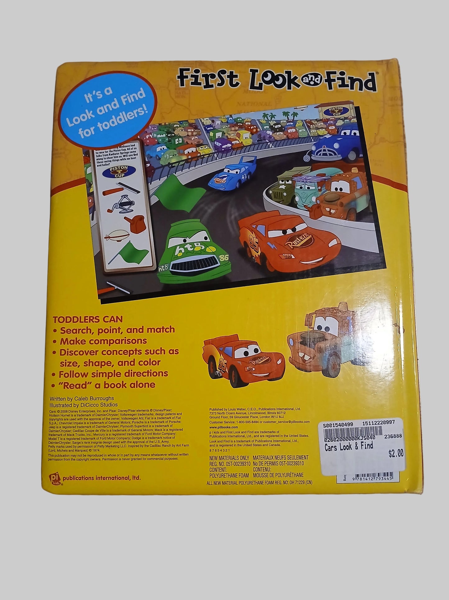 First Look & Find: Disney Pixar Cars