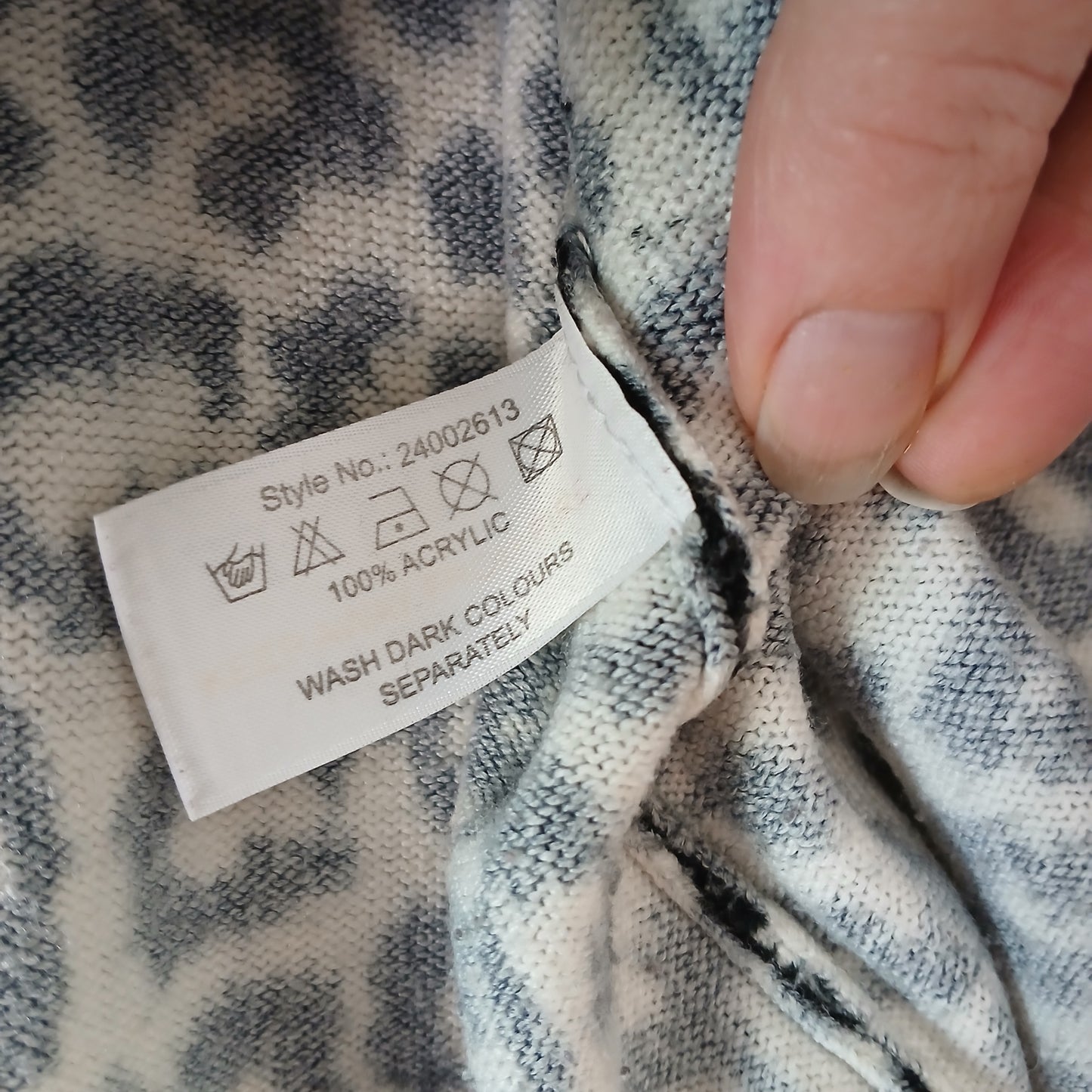 Mystify Leopard Print Top Size M