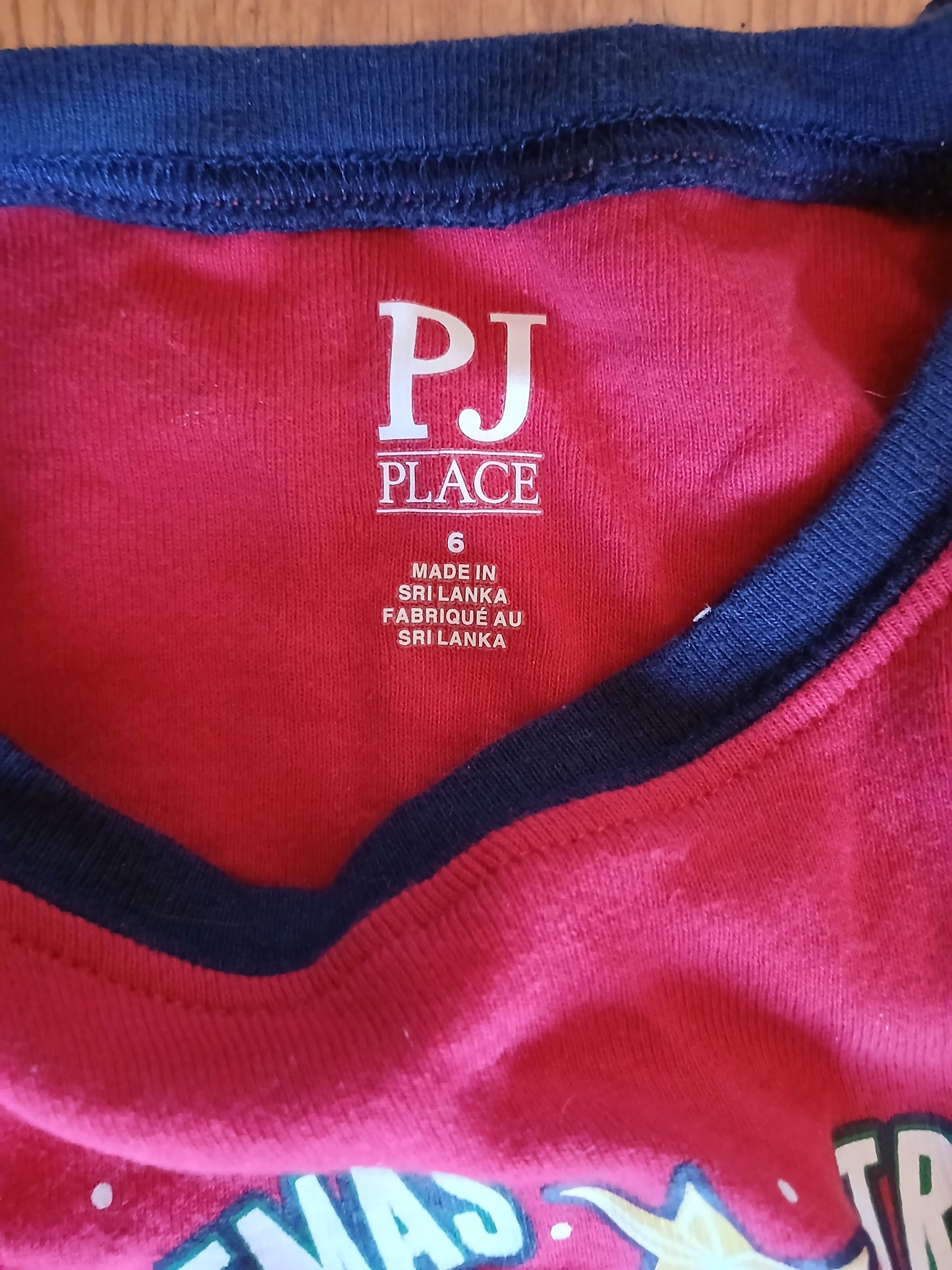 PJ Place Christmas Dinosaur Pyjamas Age 6