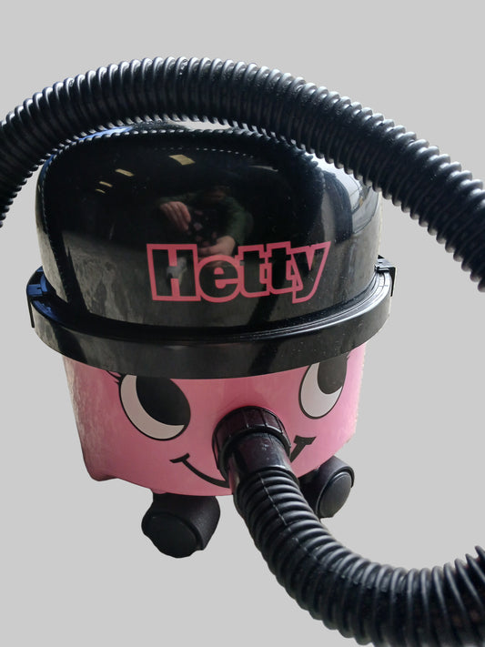 Pink Hetty Hoover Toy Vacuum Cleaner