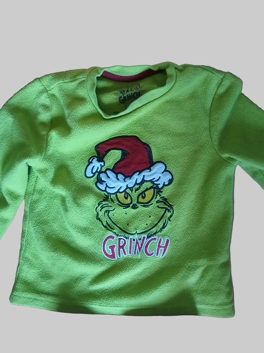 Primark/Penneys The Grinch Pyjamas Age 1-2