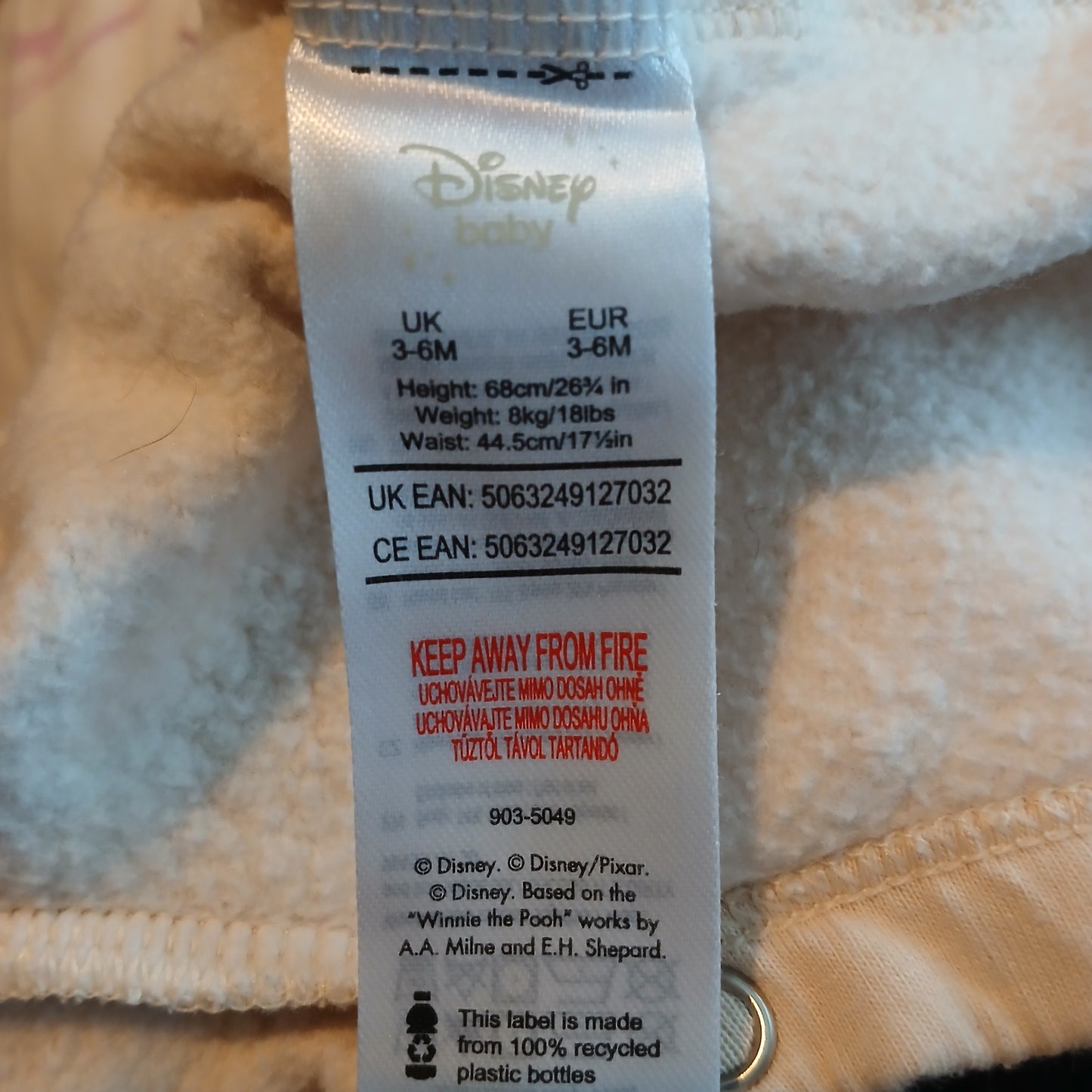Disney Baby Dungarees Age 3-6 months
