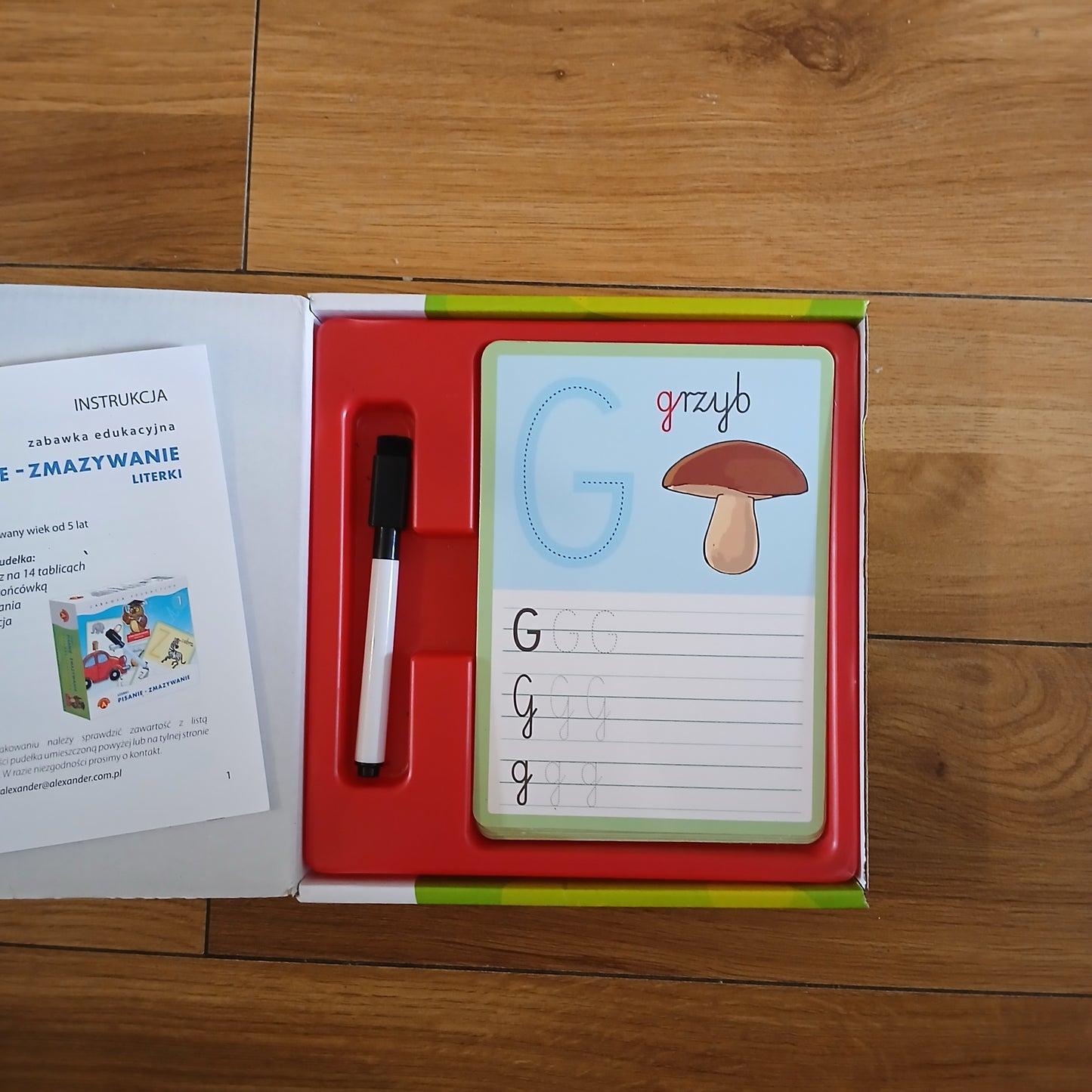 Polish Educational Writing Erasing Letter Writing Tracing