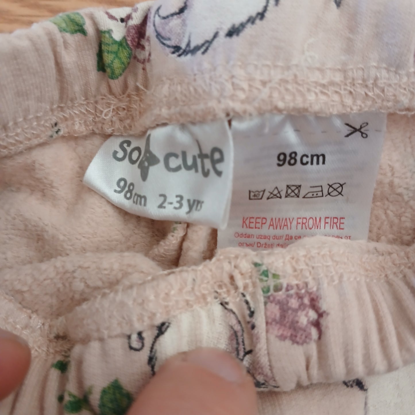 "So Cute" Squirrel Leggings Age 2-3