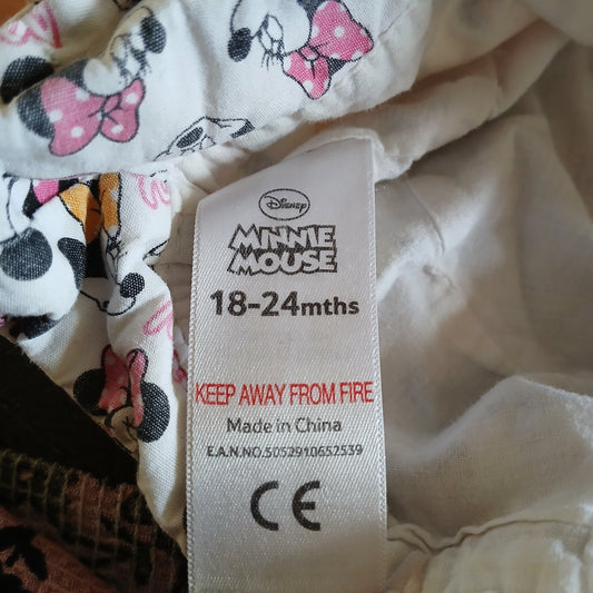 Disney Minnie Mouse Hat Age 18-24 months