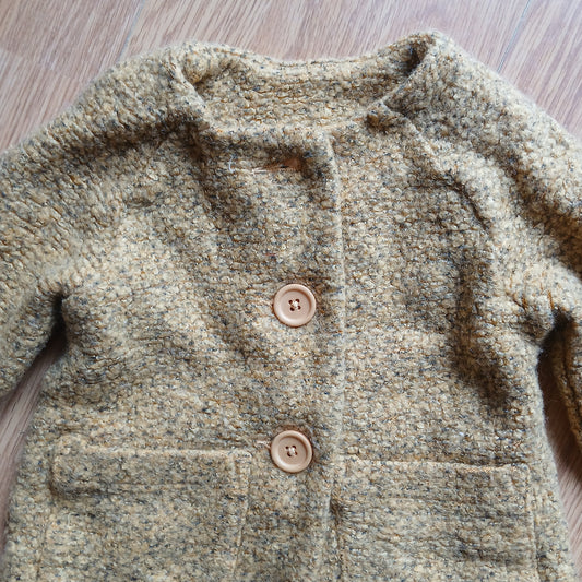 Dunnes Yellow Cardigan Age 12-18 months