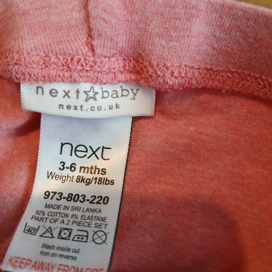 Next Leggings Age 3-6 months