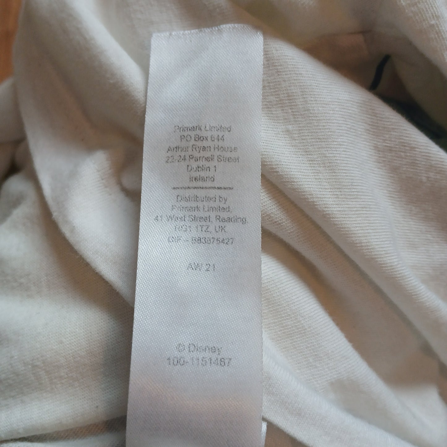 Disney Stitch Oversized Cropped Top Size 12-14