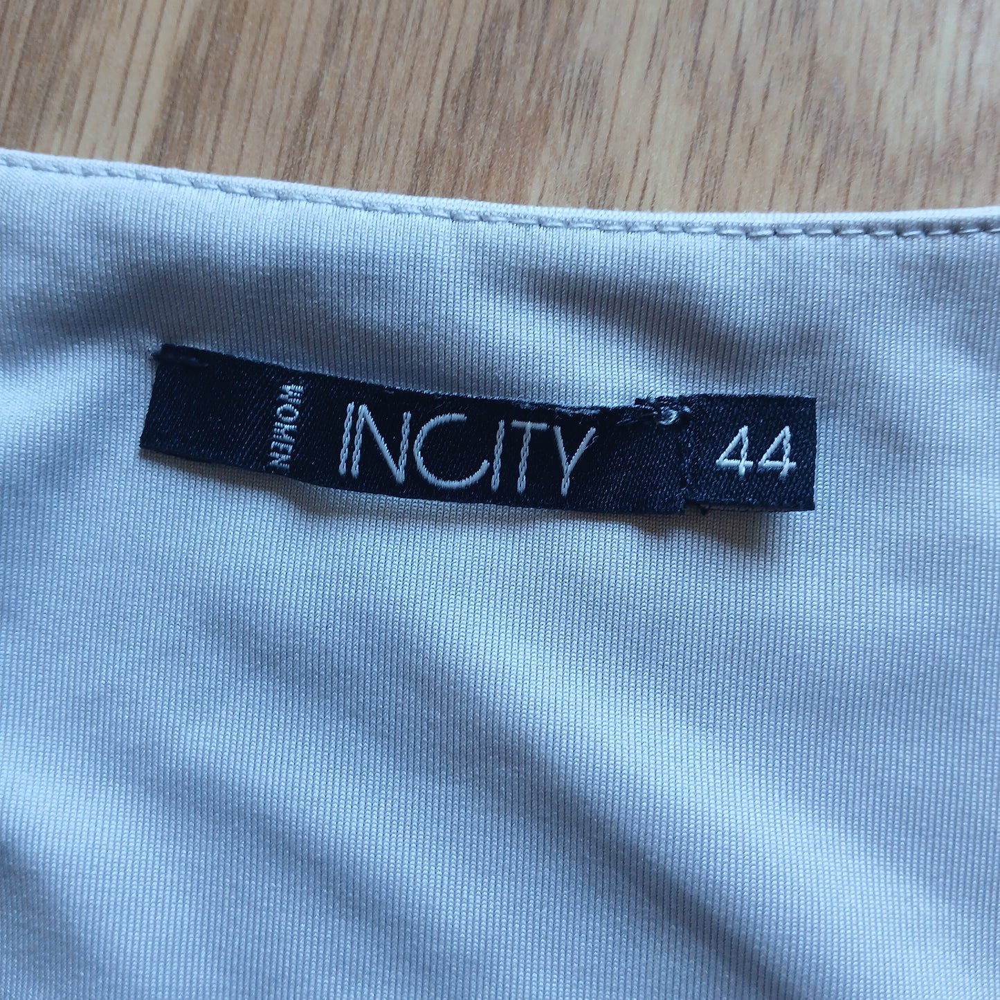 Incity White Vest Top Size M