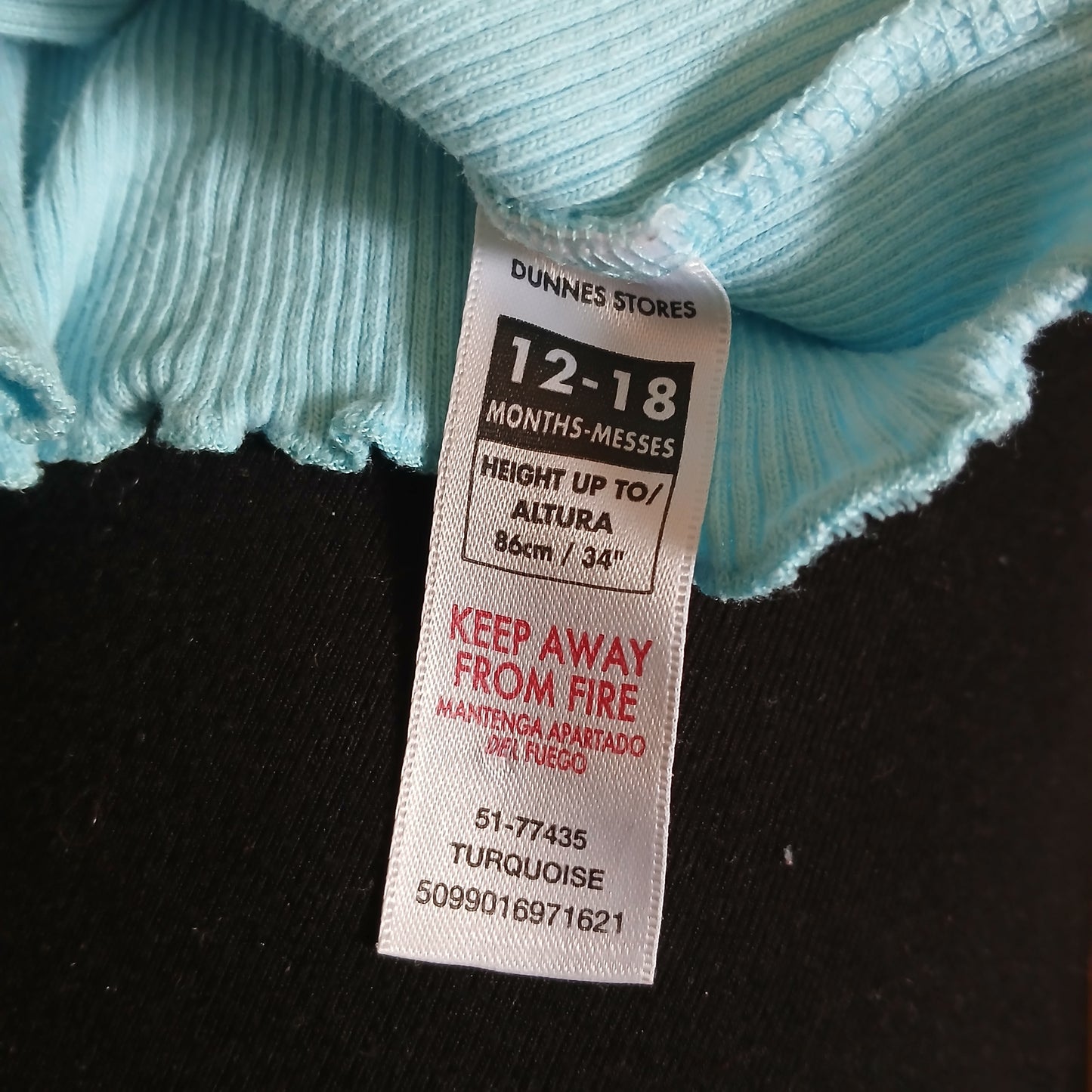 Dunnes Heart T-Shirt Age 12-18 months