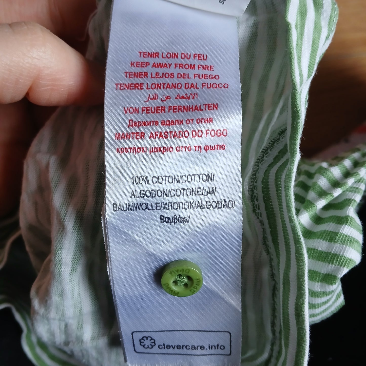 Du Pareil Au Meme Green T-Shirt Age 9 months