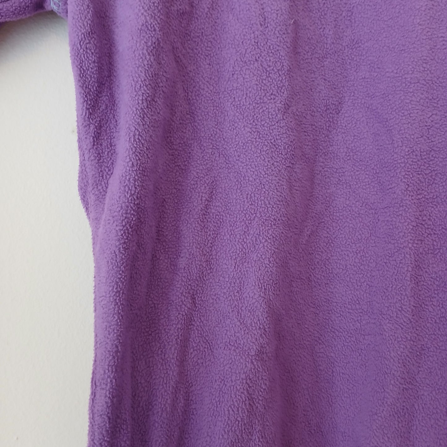 Dunnes Purple Fleece Top Size