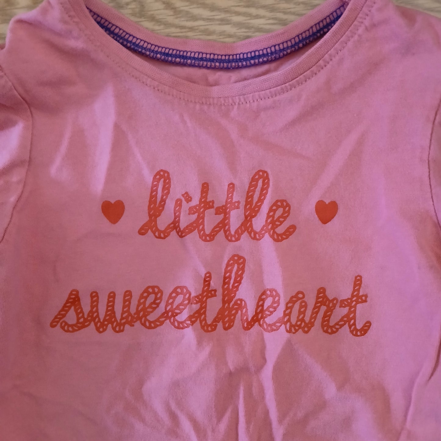 Mothercare Pink T-Shirt Age 2-3