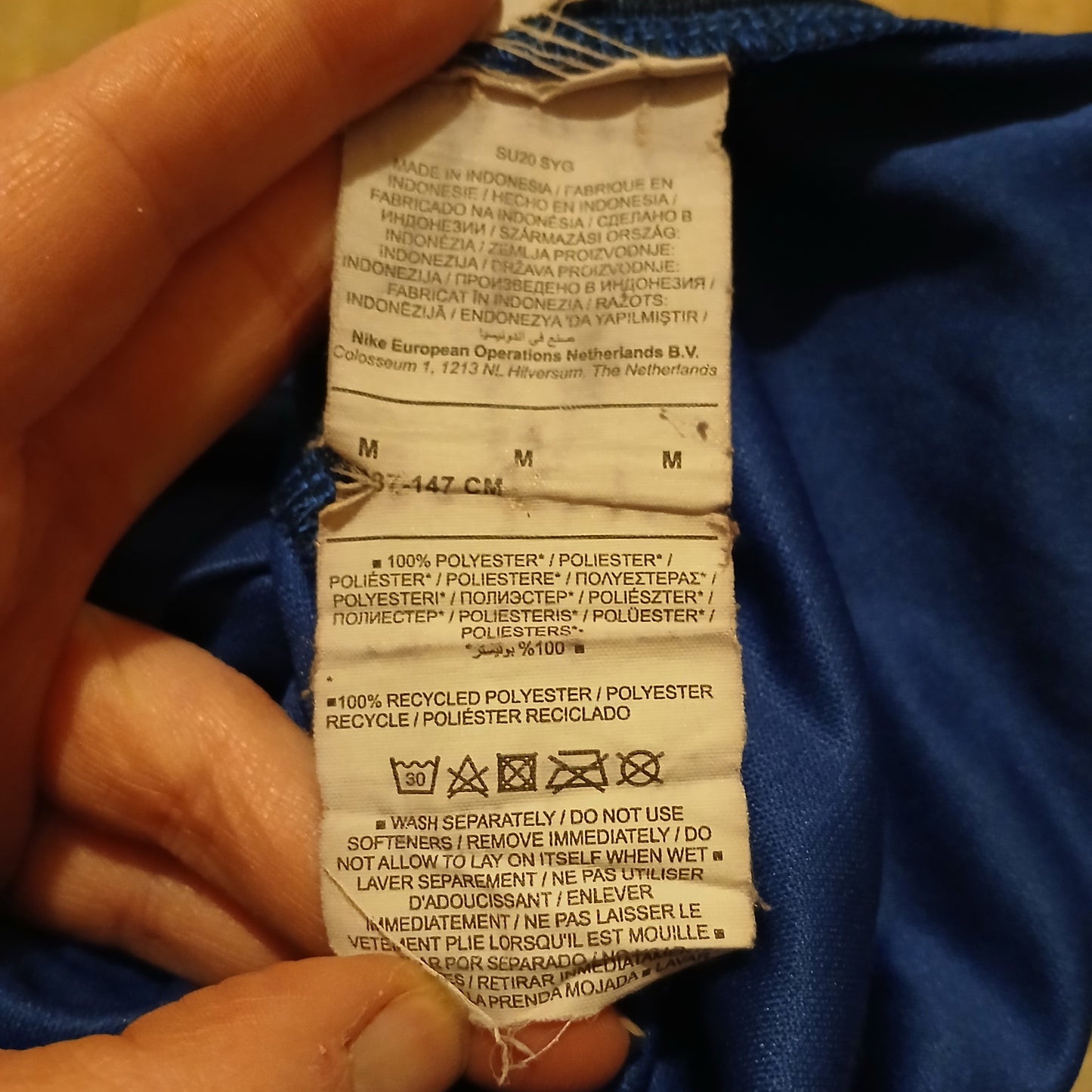 Chelsea Jersey T-Shirt Age 10-12