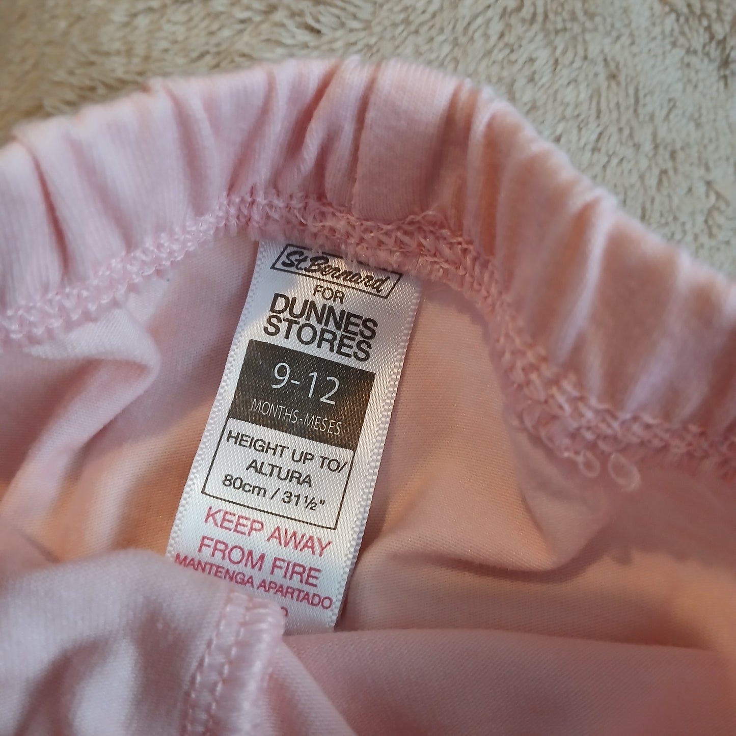 Dunnes Leggings Age 9-12 months