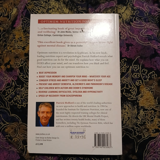 Optimum Nutrition for the Mind by Patrick Holford
