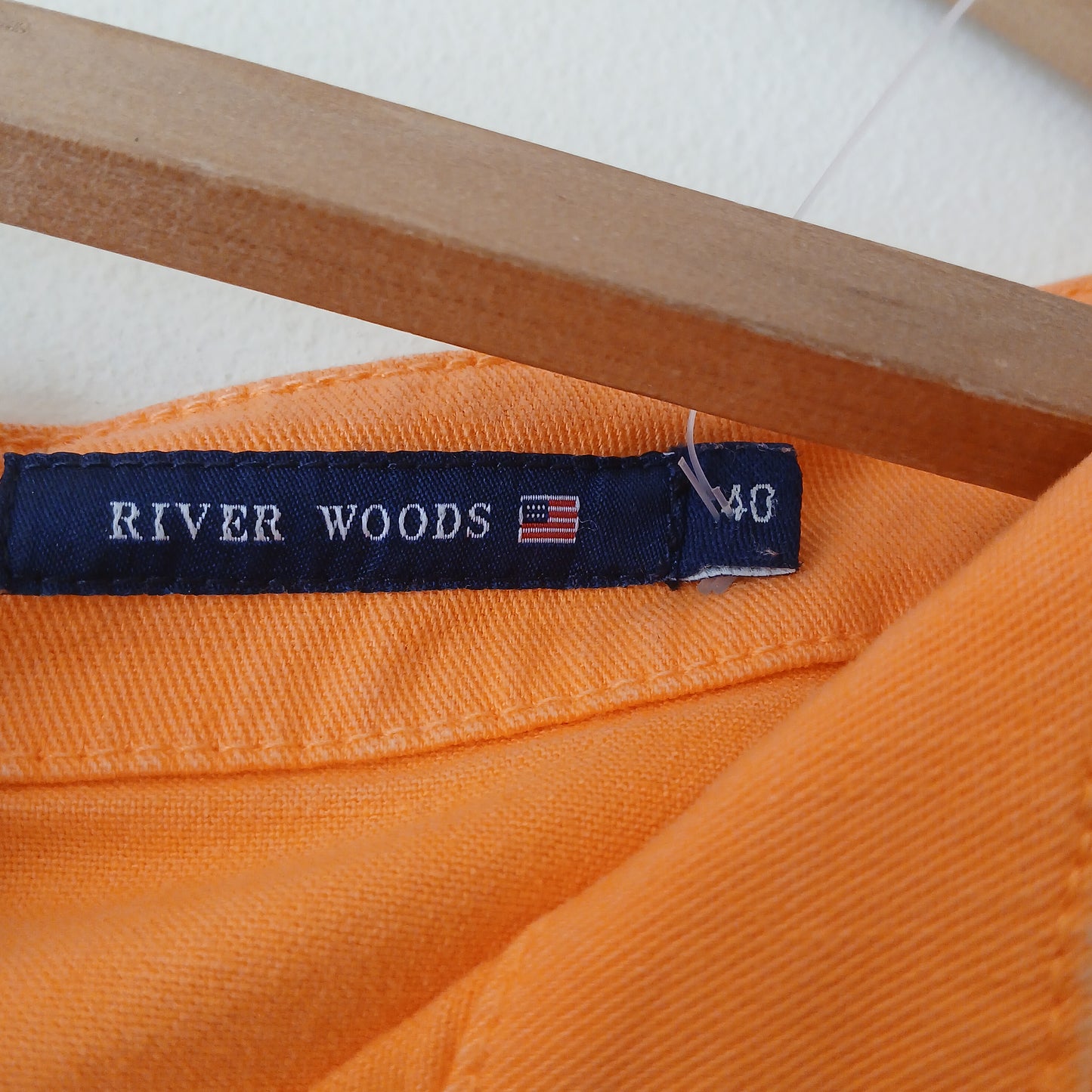 River Woods Orange Denim Dress Size 40/12