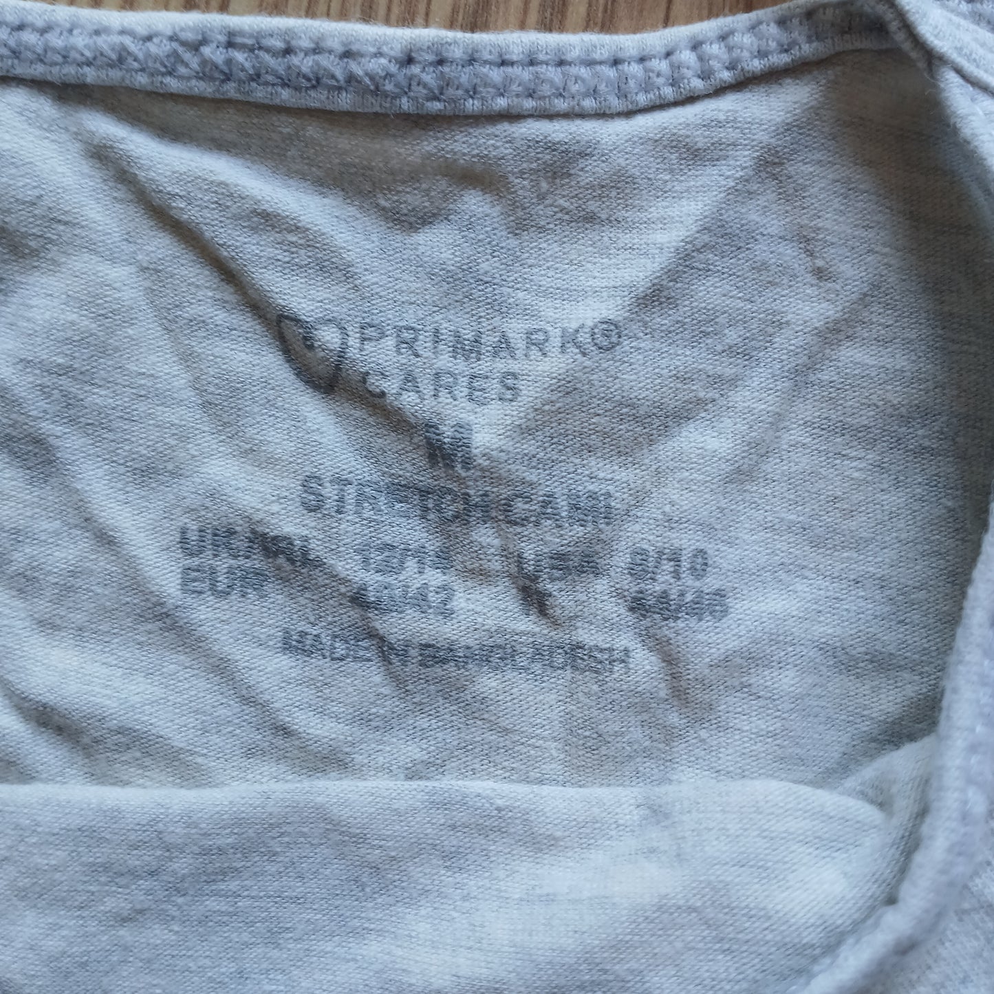 Primark Penneys White Strappy Cami Top Size 12/14