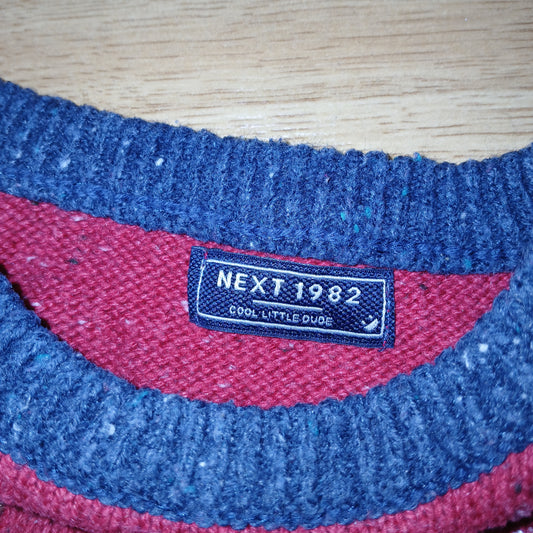 Next Christmas Reindeer Jumper Age 18-24 months