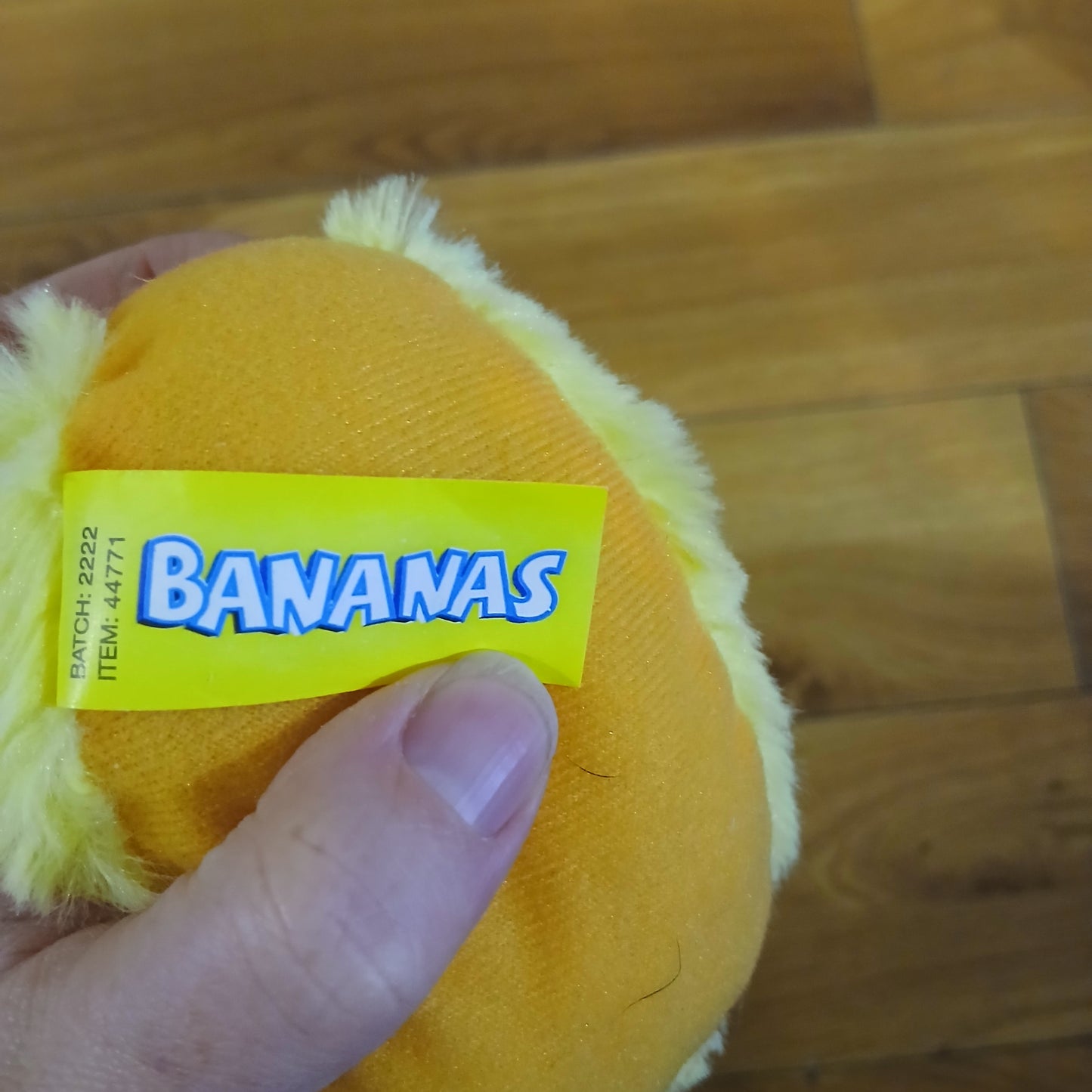 "Bananas" Small Duck Chick Soft Toy