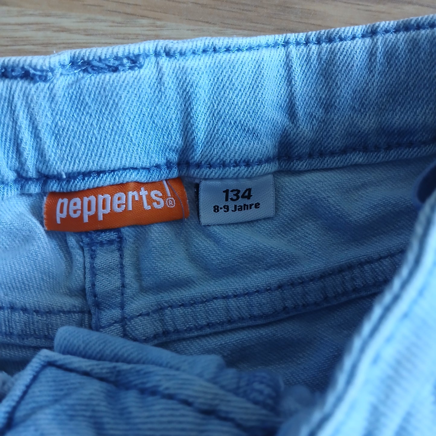 Pepperts Denim Shorts Age 8-9