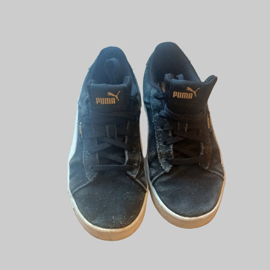 Puma Black Trainers Runners Size UK 13 EU 32