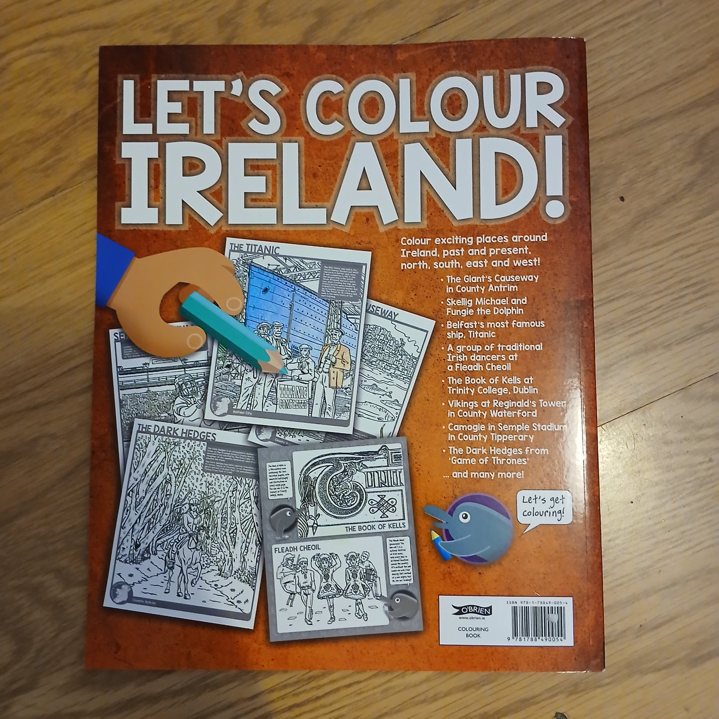 Let's Colour Ireland! Colouring Book