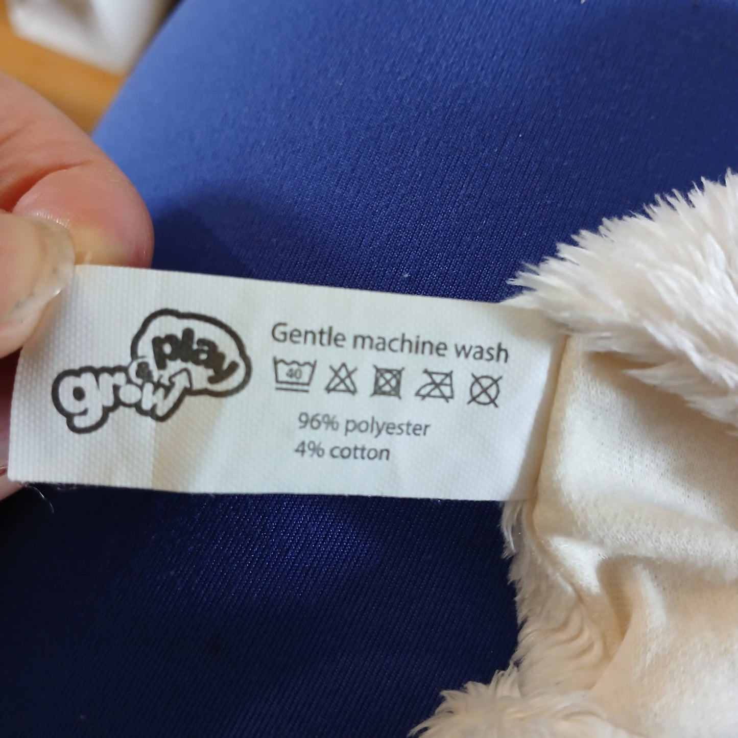 Grow & Play Bunny Rabbit Baby Comforter Blankie