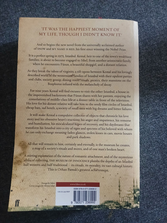 The Museum of Innocence by Orhan Pamuk