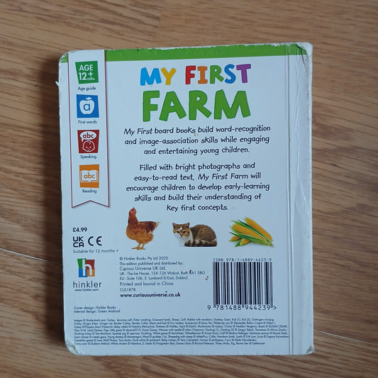 My First Farm Board Book