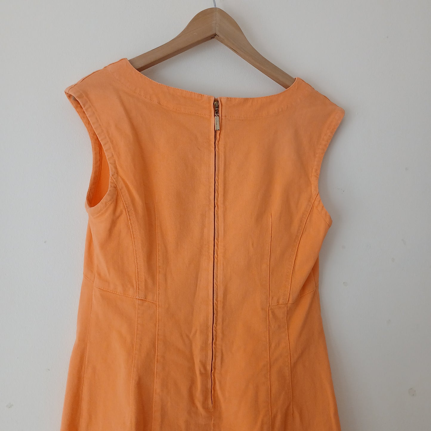 River Woods Orange Denim Dress Size 40/12