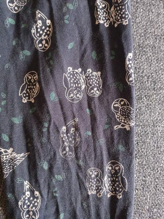 F&F Owl Leggings Age 6-7